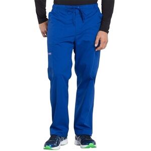 Cherokee Men L Scrubs Workwear Professionals Cargo Pants Tapered Leg